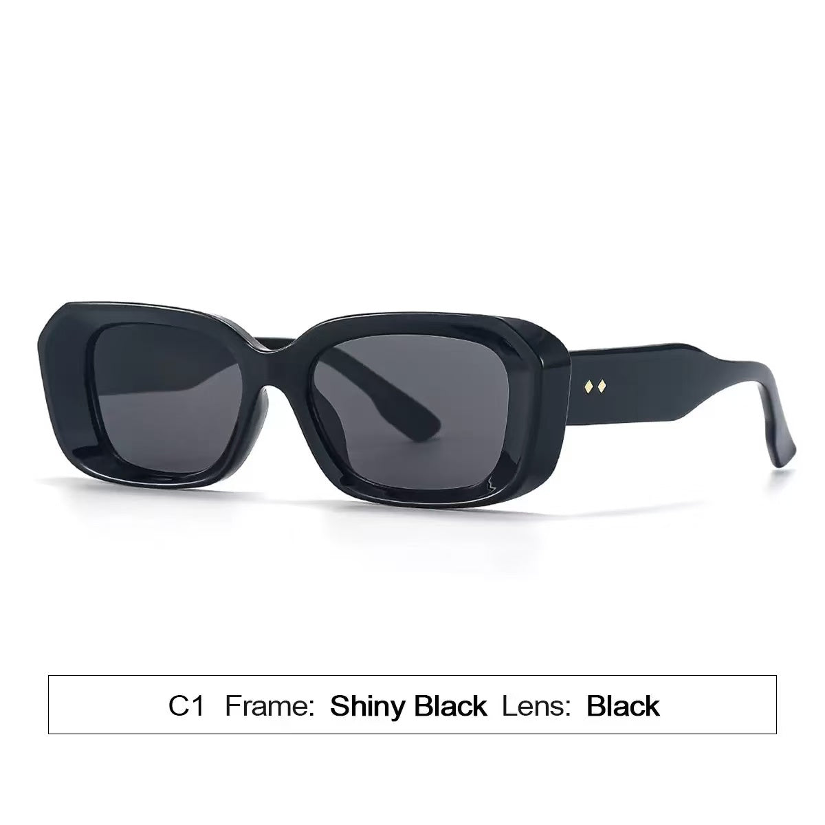 (Link 6)LondonLens New Rectangle Sunglasses